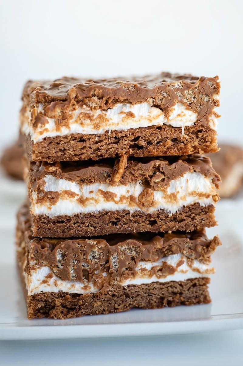 Chocolate Marshmallow Bars