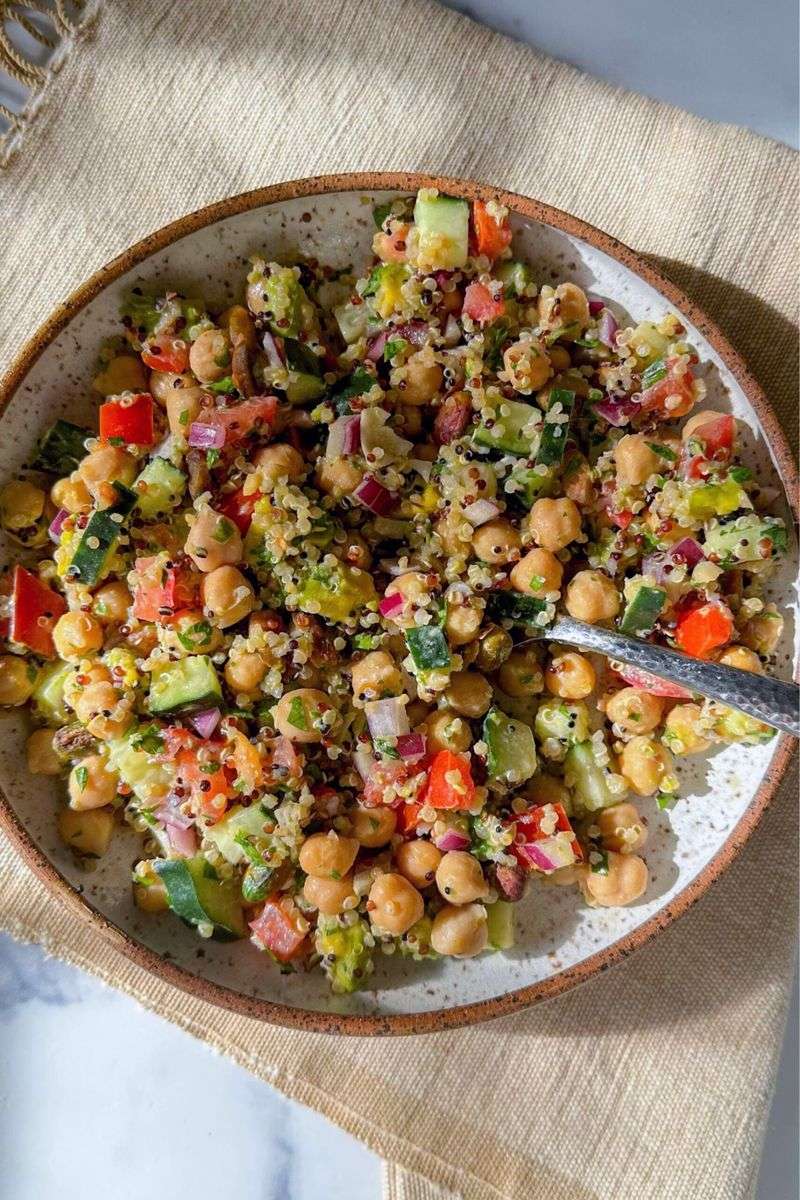 Chickpea & Quinoa Salad