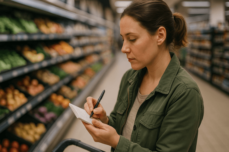 Making Grocery Lists