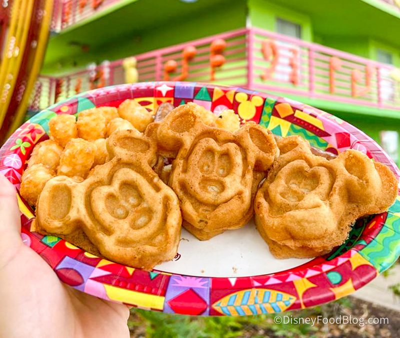 Iconic Mickey-Shaped Gluten-Free Waffles