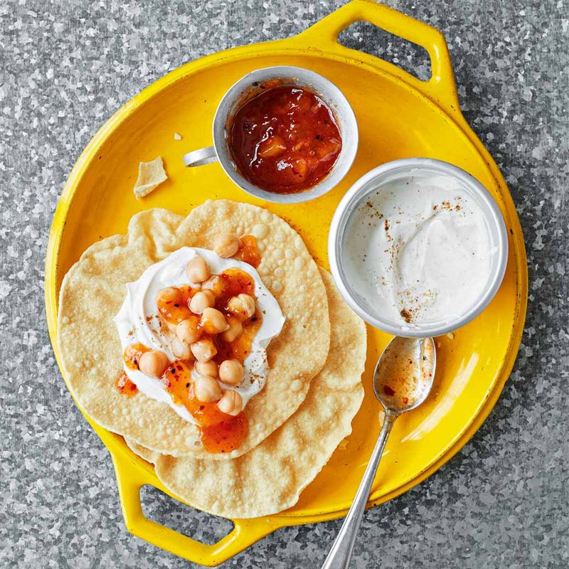 Poppadoms And Chutney