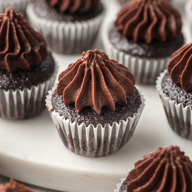 Mini Chocolate Cupcakes