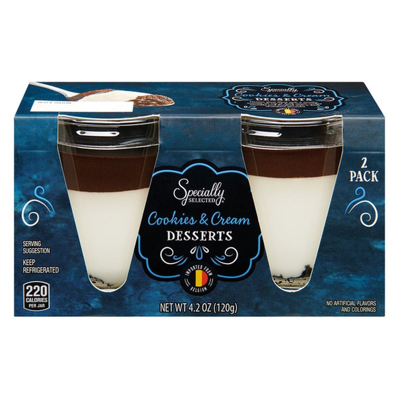 Specially Selected Cookies & Cream Mousse Dessert Cups