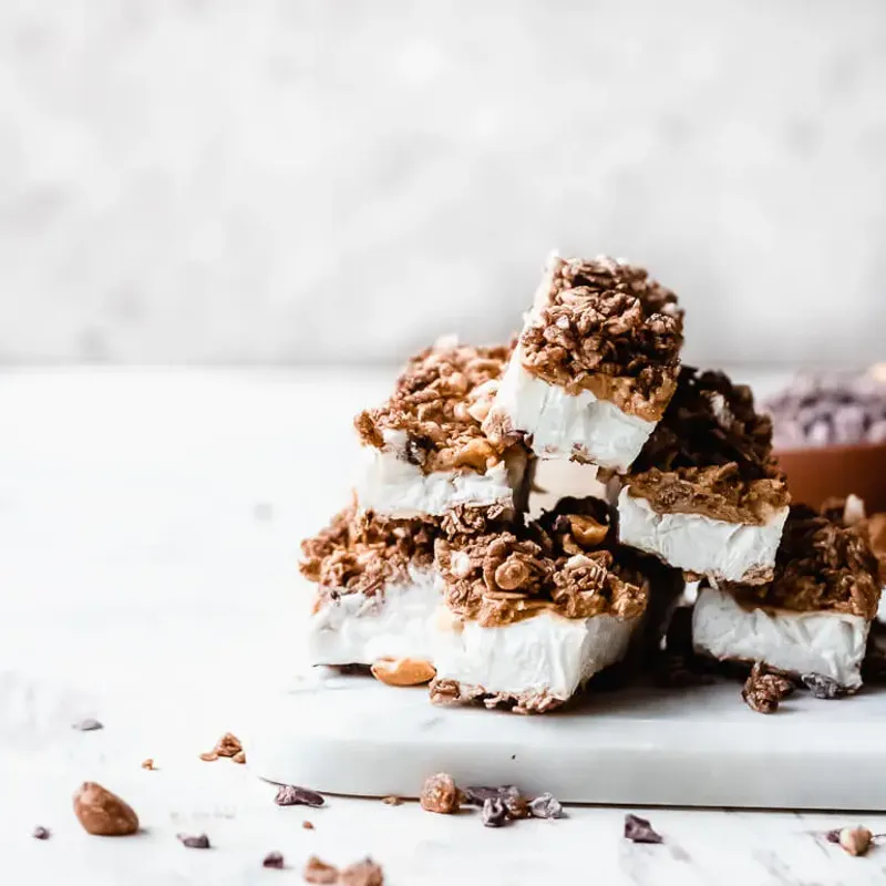 Frozen Chocolate Peanut Butter Bars