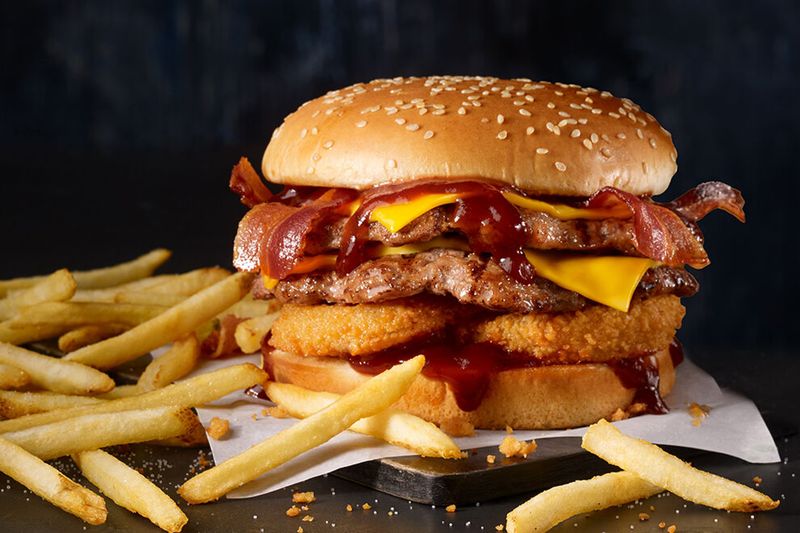 Double Western Bacon Cheeseburger – Carl’s Jr.