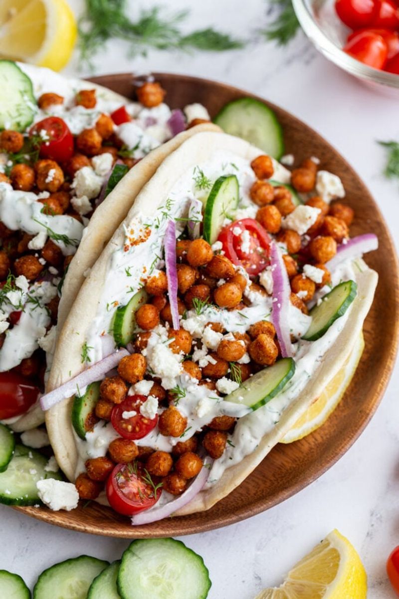 Chickpea Gyros