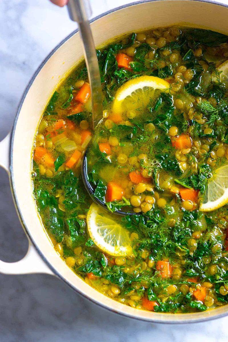 Turmeric Lentil Soup