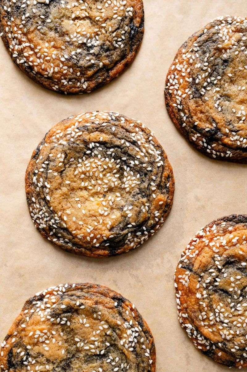 Black Sesame Cookies