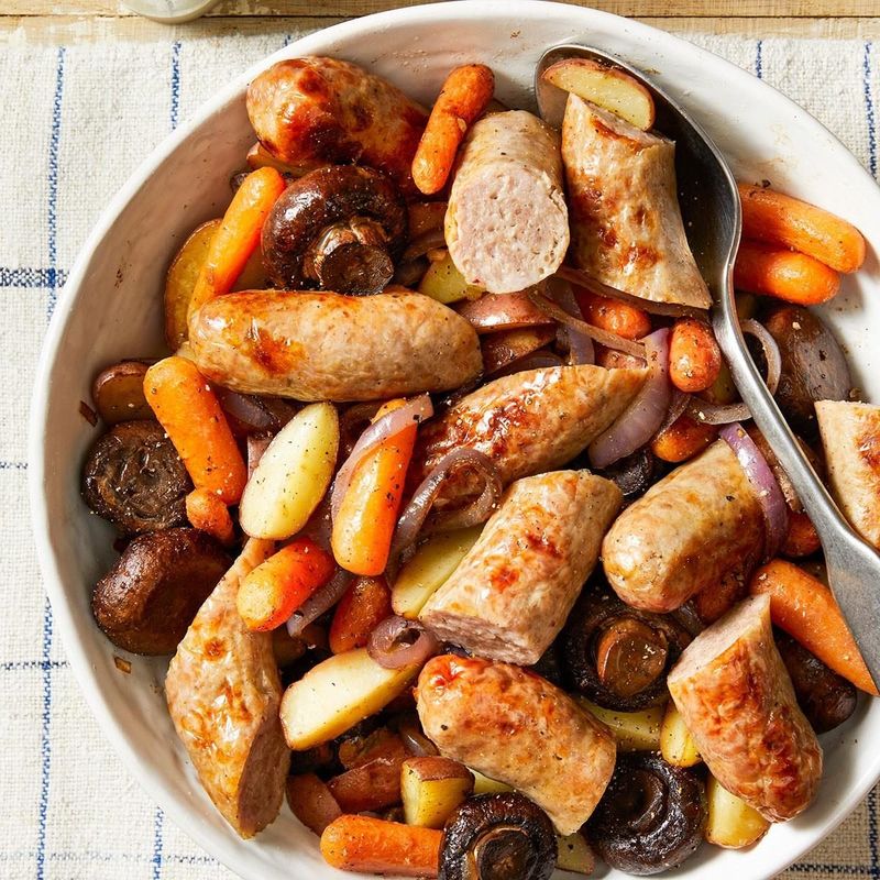 Bratwurst Dinner