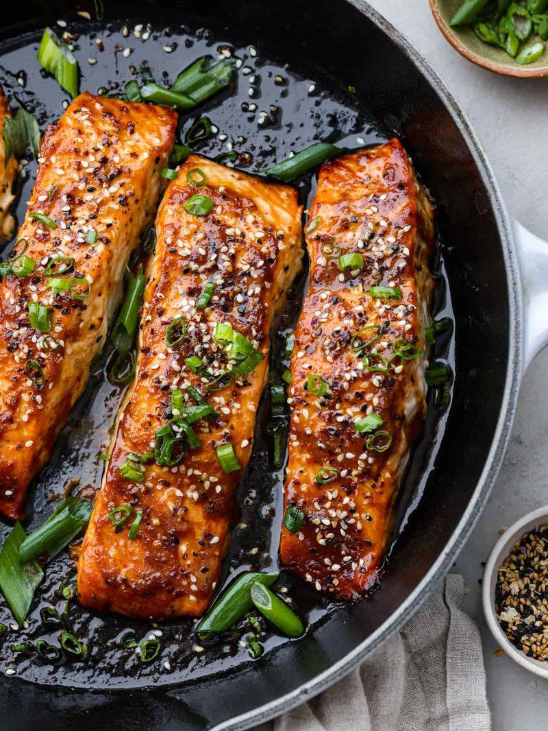 Miso-Glazed Salmon
