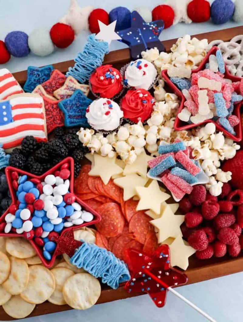 Star-Spangled Dessert Board