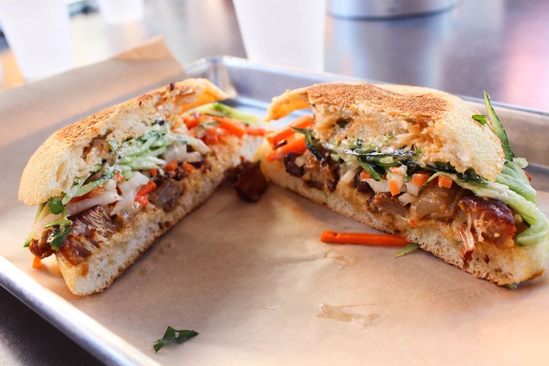 Mendocino Farms' Kurobuta Pork Banh Mi
