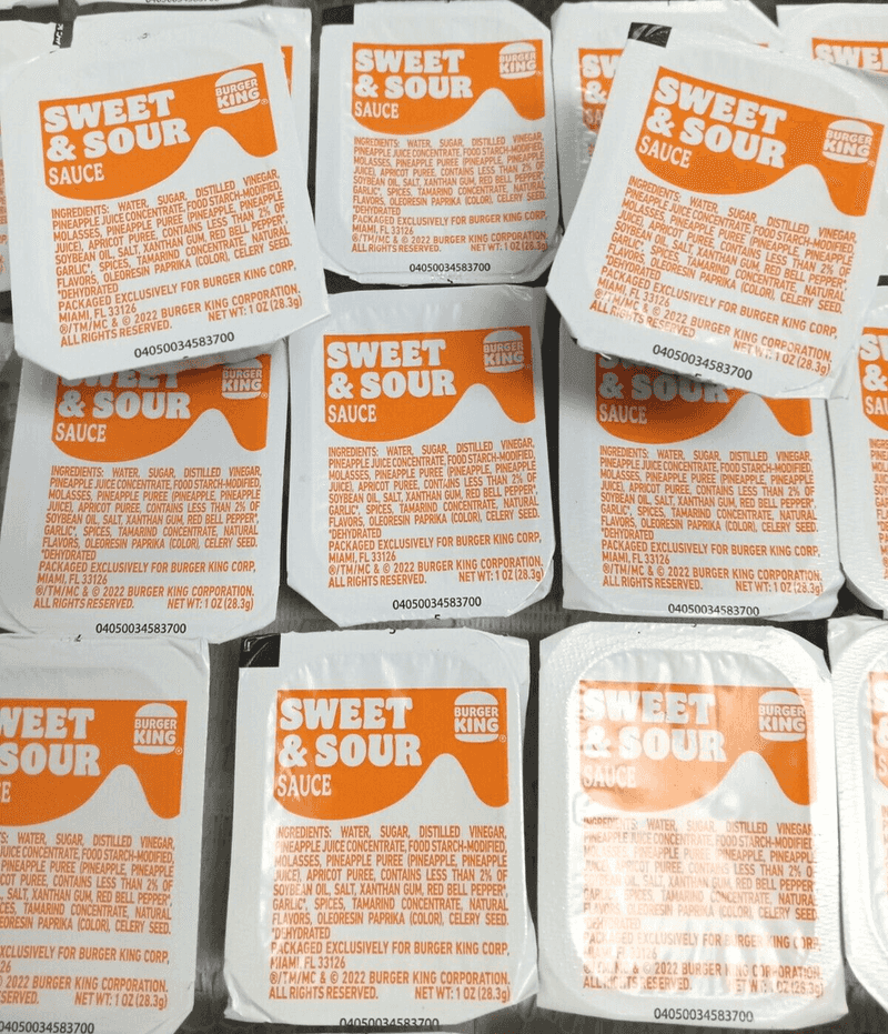 5. Sweet & Sour Sauce