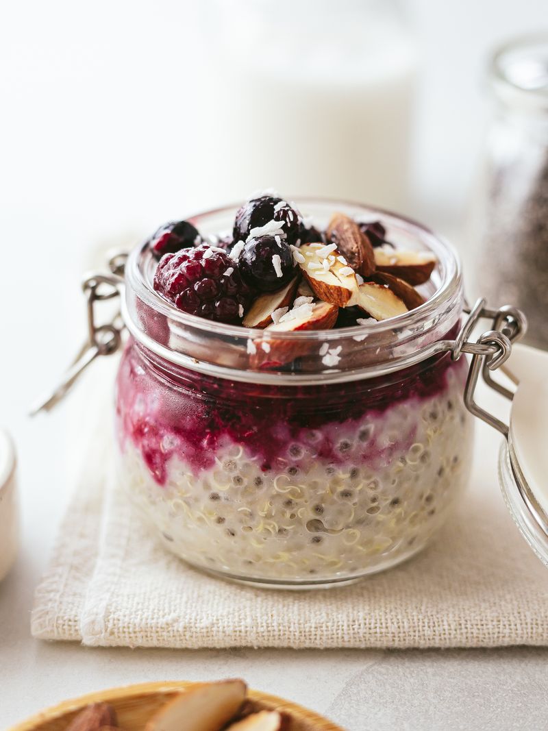Overnight Quinoa Pudding