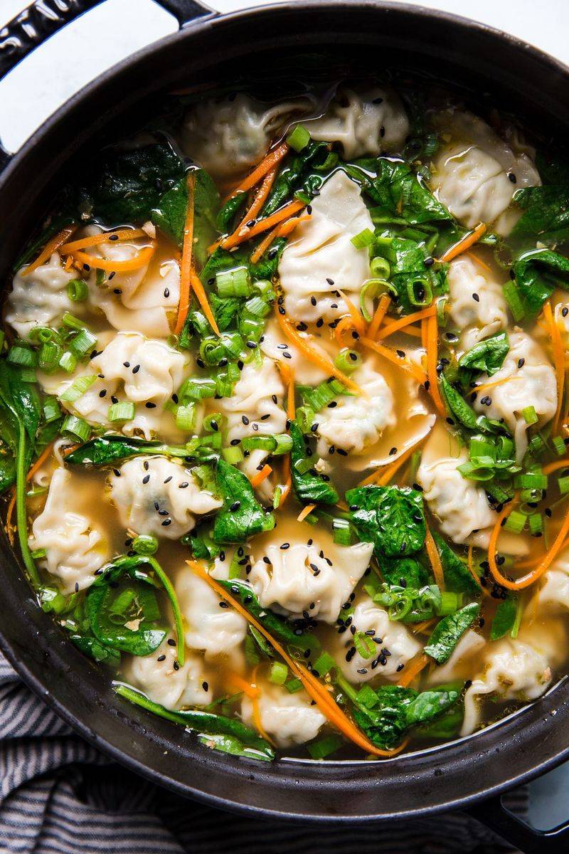 Easy Dumpling Soup