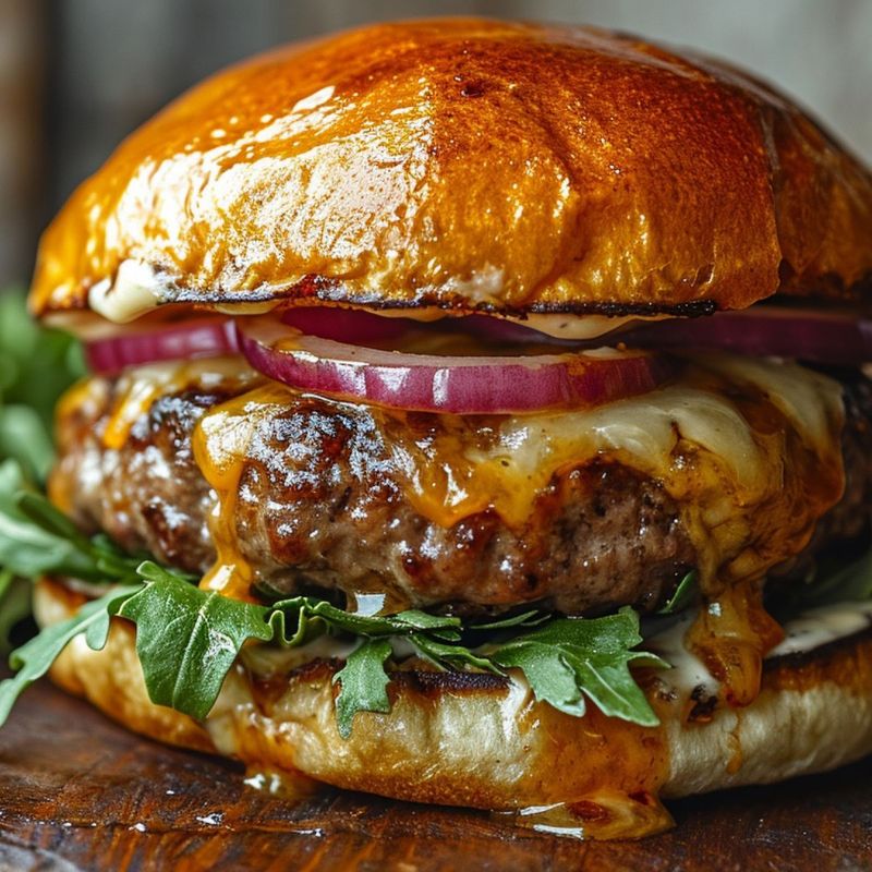 Juicy Grilled Burgers Vanish First