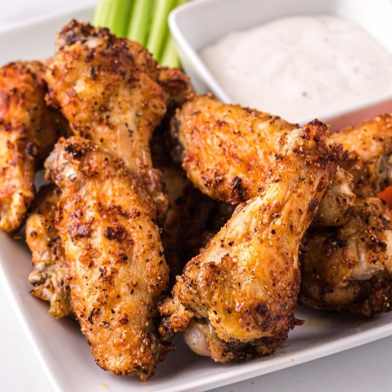 Crispy Air Fryer Chicken Wings