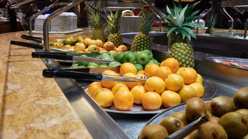 Pre-Sliced Fruit from the Buffet