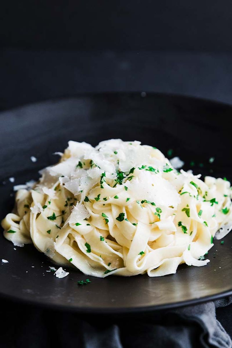 Alfredo Sauce on Everything