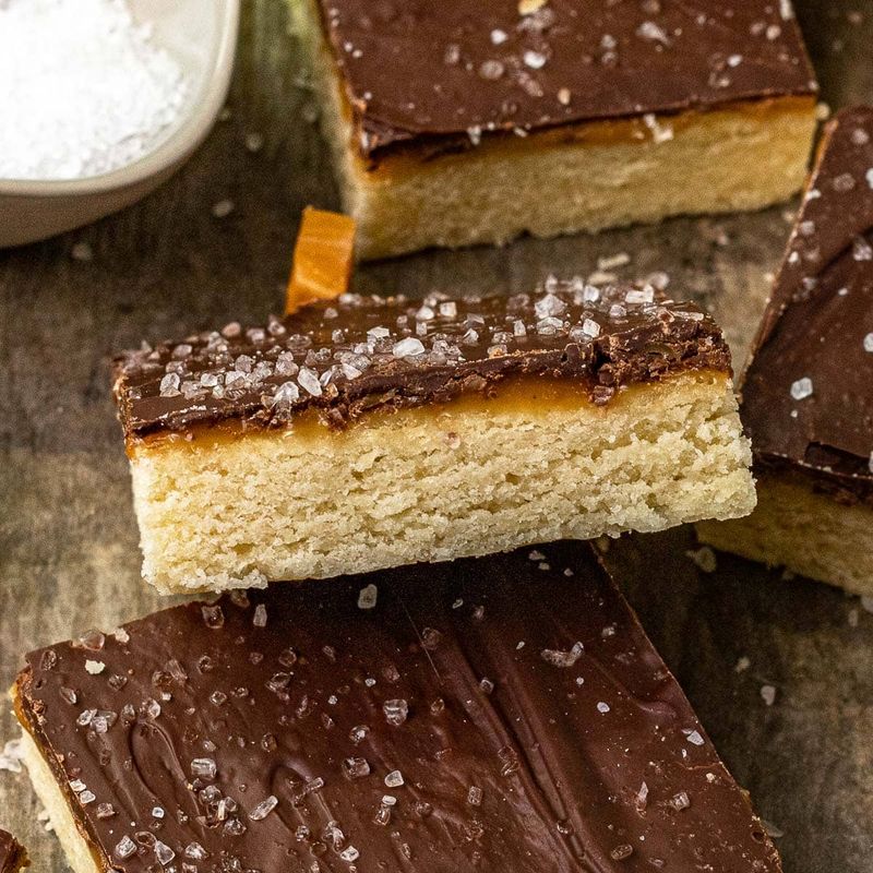 Salted Toffee Cookie Bars