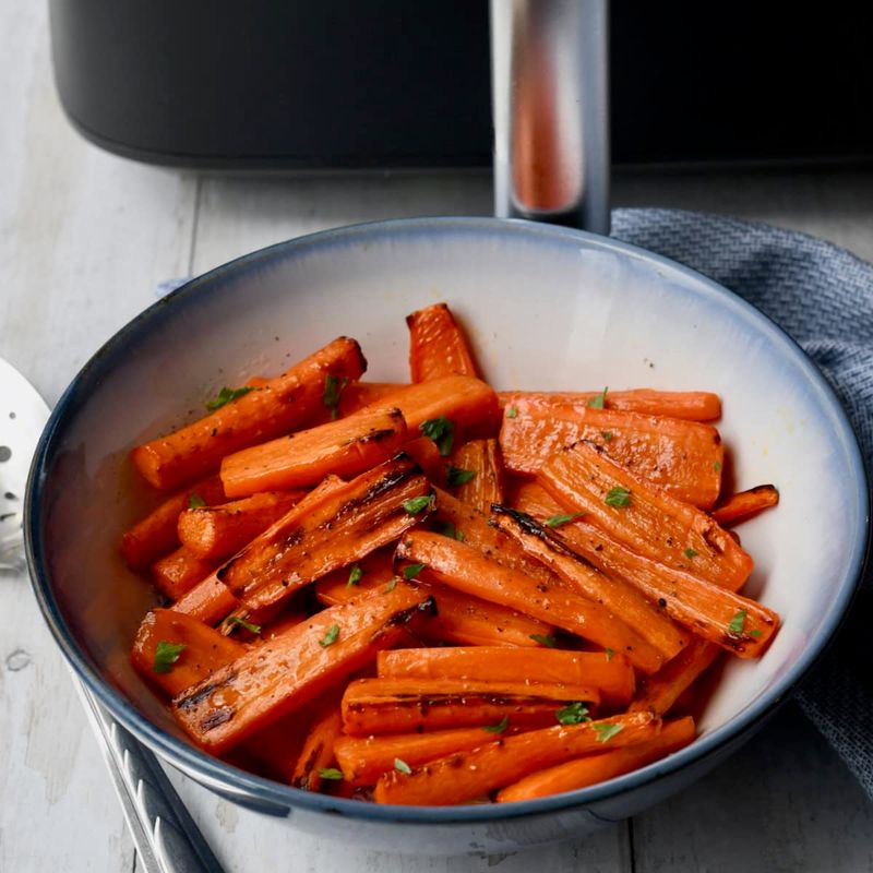 Air Fryer Glazed Carrots