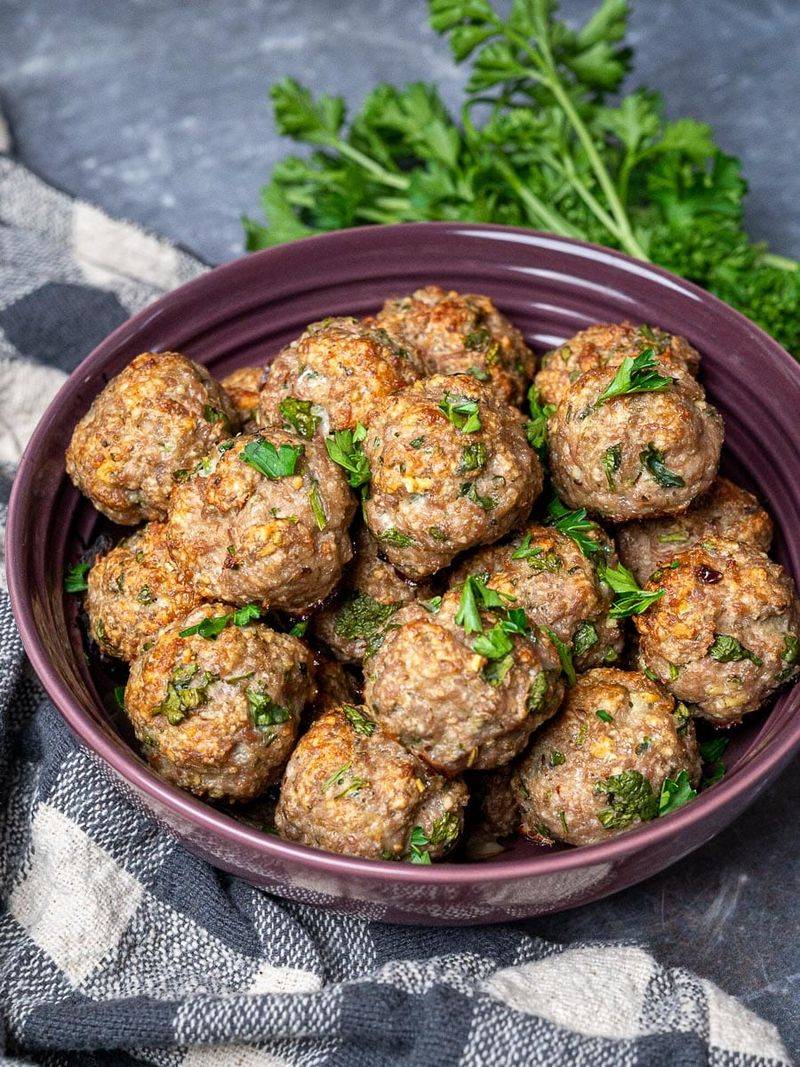 Baked Meatballs in Oven
