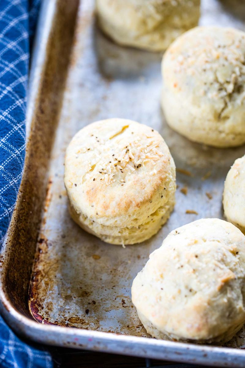 Easy Parmesan Biscuits