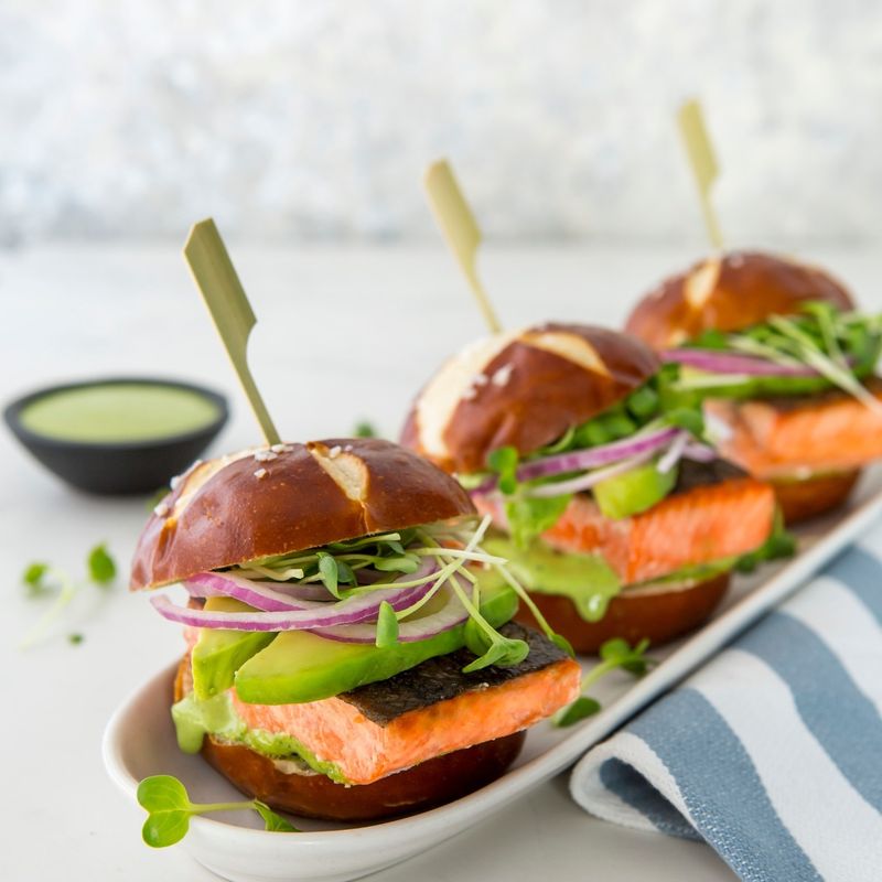 Alaska – Salmon Sandwich