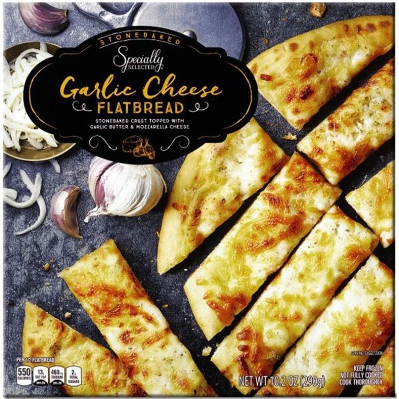 Aldi Specially Selected Garlic Cheese Flatbread