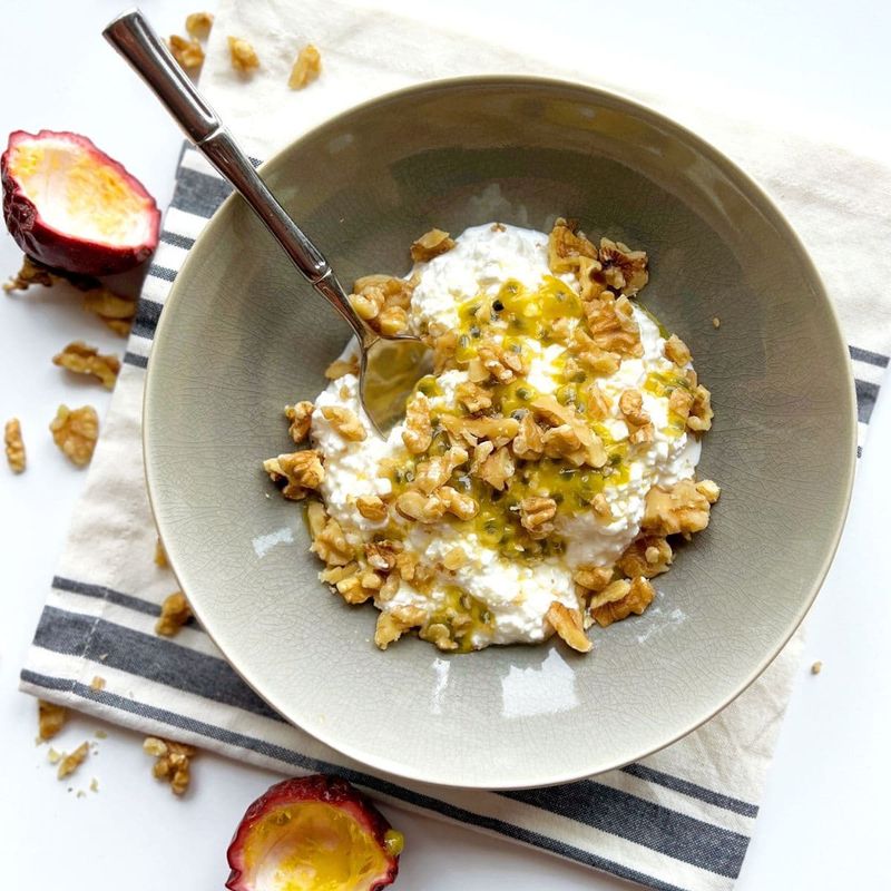 Cottage Cheese with Nuts