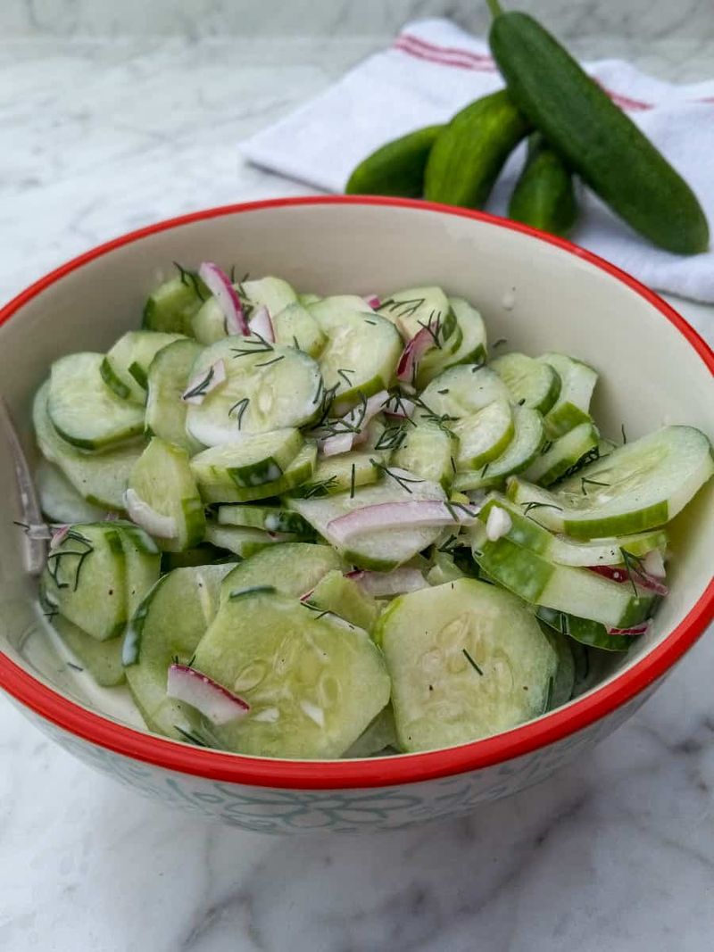 Amish Cucumber Salad