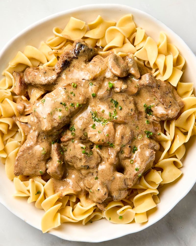 Beef Stroganoff