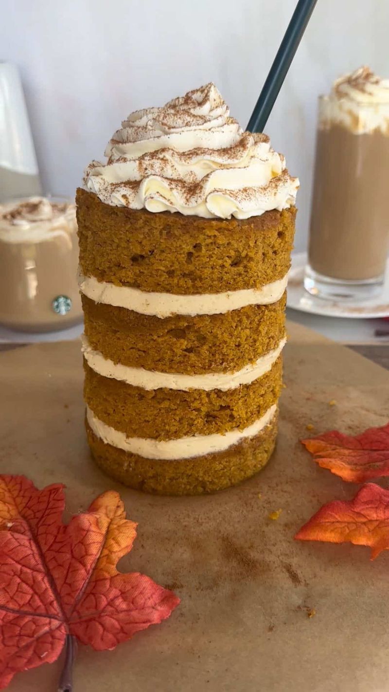 Pumpkin Spice Latte Cake