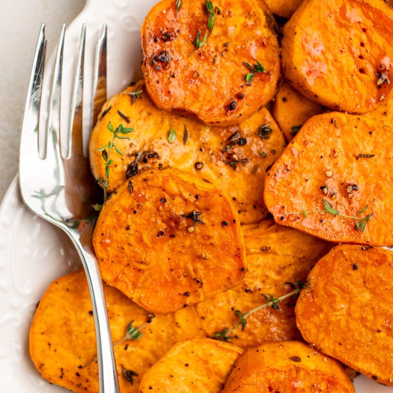 Baked Sweet Potato Rounds
