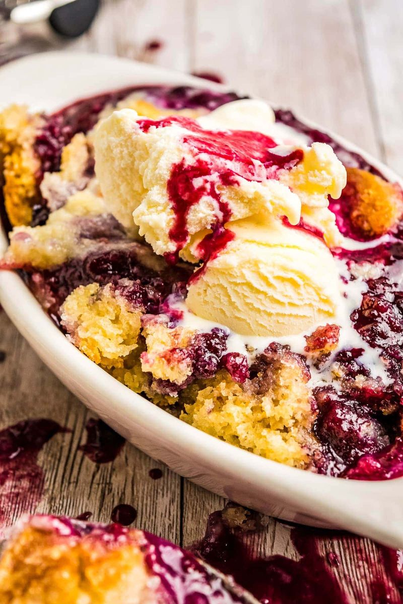 Cake Mix Cobbler