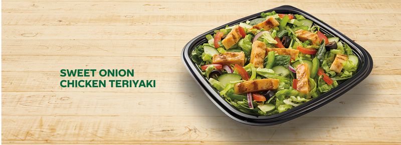 Subway Sweet Onion Teriyaki Salad