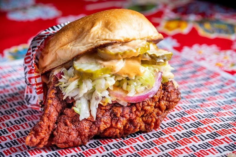 Howlin' Ray's Howlin' Hot Chicken Sandwich