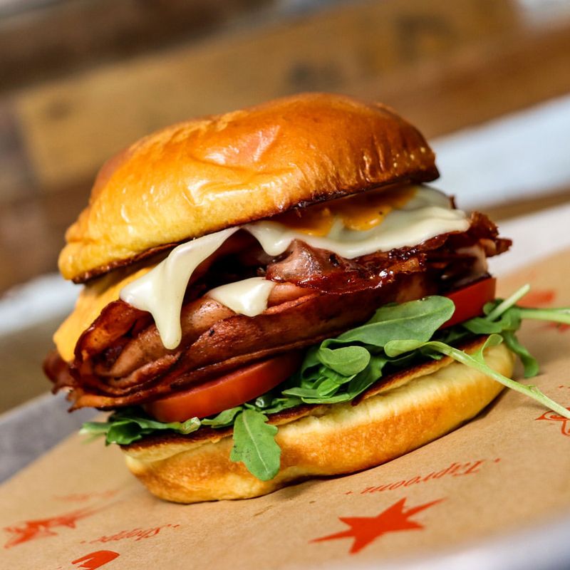 Arkansas – Fried Bologna Sandwich