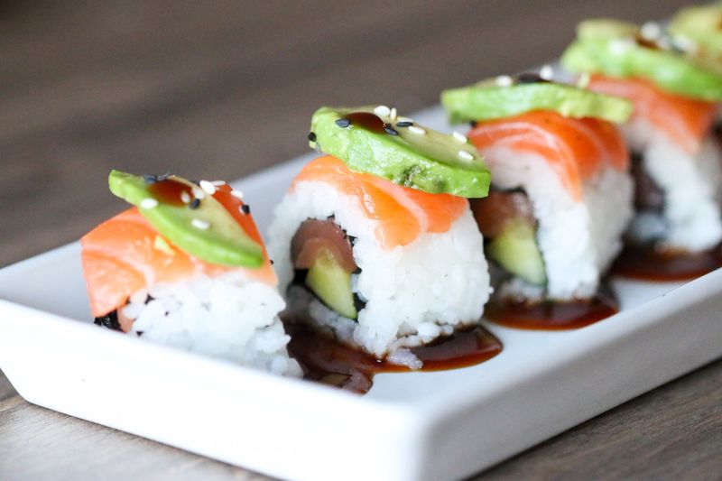 Avocado Sushi Rolls