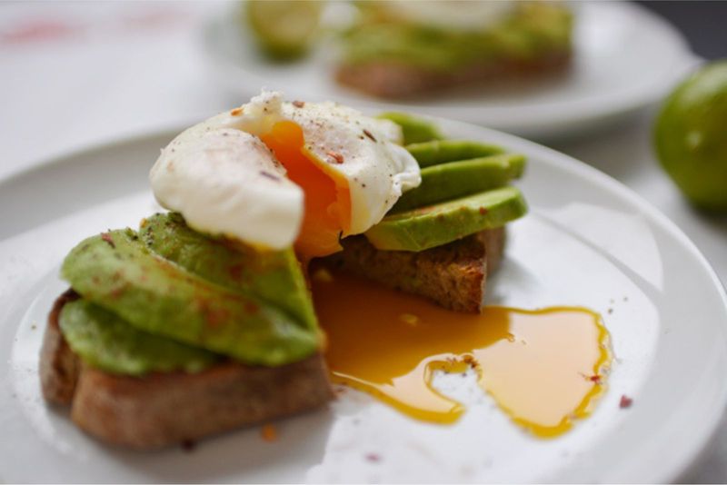Avocado Toast with Poached Egg