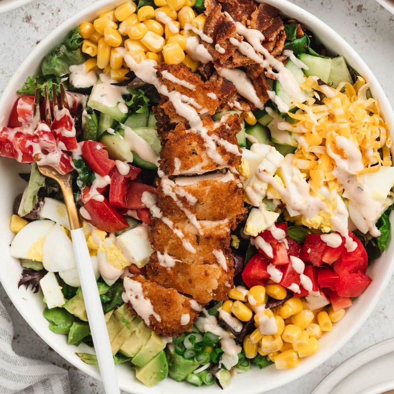 Crispy Chicken Salad