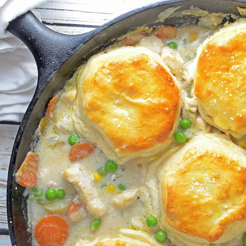 Stovetop Chicken Pot Pie