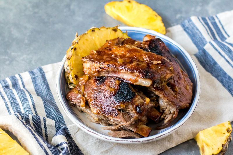 Pineapple BBQ Ribs