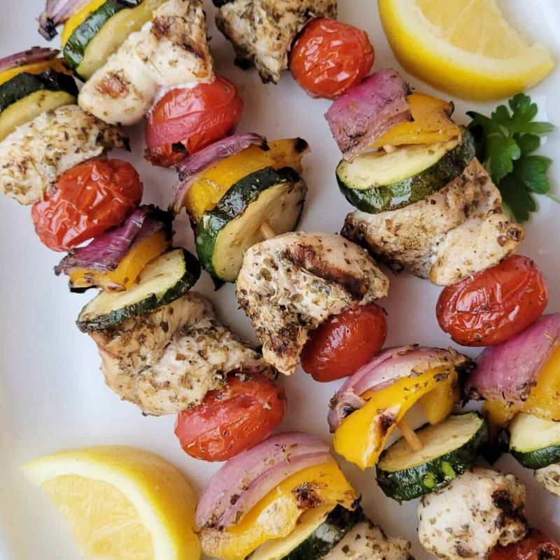 Mediterranean Chicken Skewers