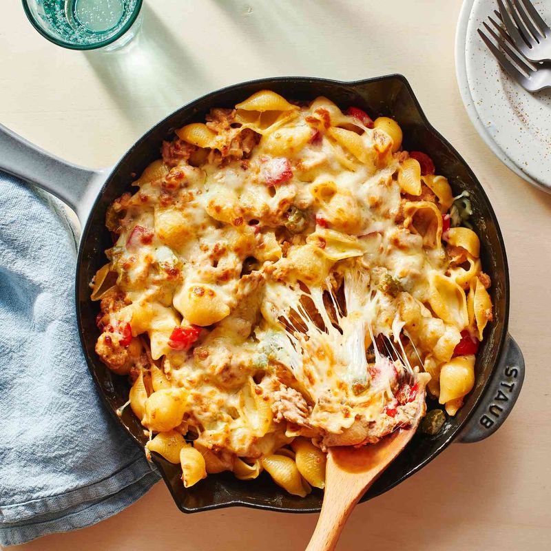Philly Cheesesteak Casserole