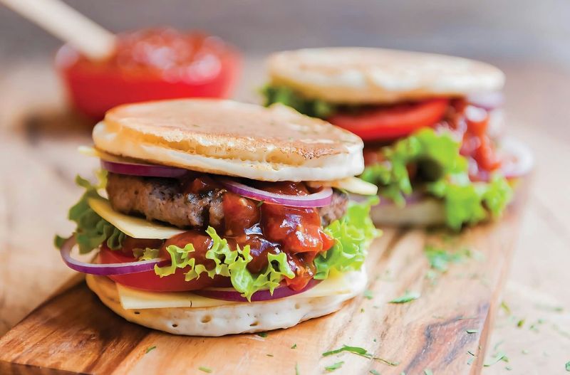 Pancake Burger Bun