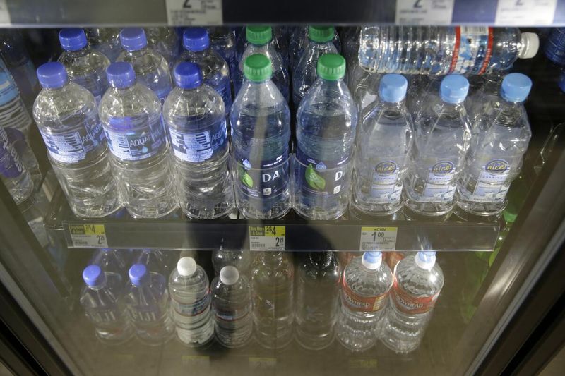 Cases of Bottled Water