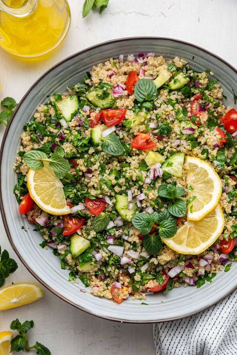 Quinoa Tabbouleh with Fresh Herbs