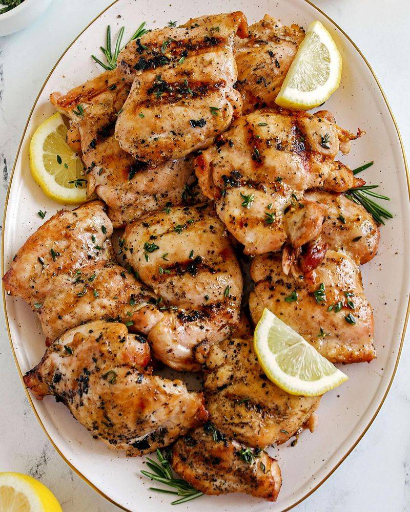Lemon Garlic Herb Grilled Chicken