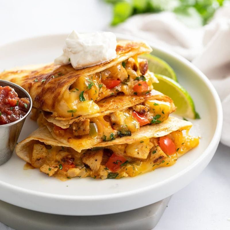 Cheese Quesadillas with a Twist
